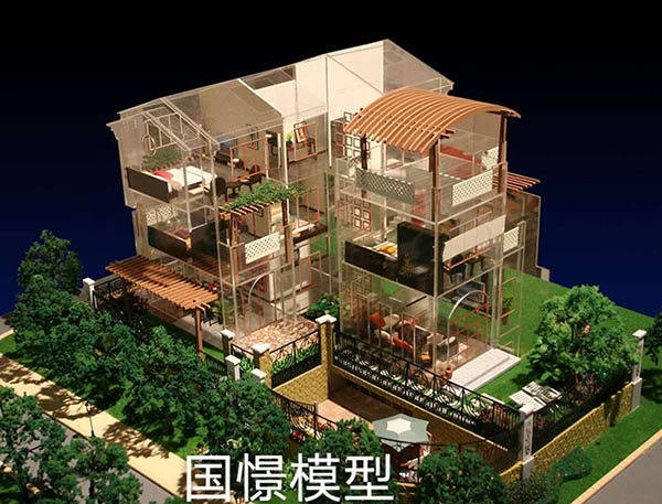 金湖县建筑模型