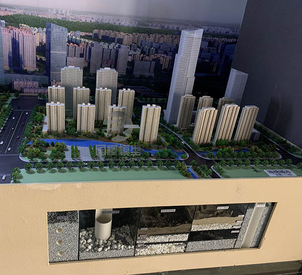 金湖县建筑模型